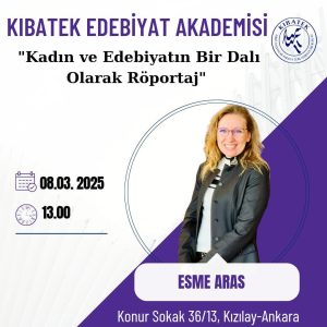 KADIN VE EDEBİYATIN BİR DALI OLARAK RÖPORTAJ